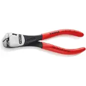 Knipex 67 01 160, Avnypa, Kromvanadinstål, Plast, Röd, 160 mm, 237 g