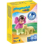 Playmobil Fairy Friend with Fox 70403 1.2.3 fr sm barn