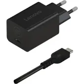Lenovo Nano - Strömadapter - GaN - 65 watt (USB-C) - svart - Europa - för ThinkPad T16 Gen 4 21QN