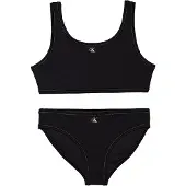 Calvin Klein Girls Bralette Bikini Set CK Monogram