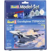 Revell Eurofighter Typhoon, Luftfarkostmodell med fast vinge, Monteringssats, 1:144, Eurofighter Typhoon, Plast, Mellanliggande