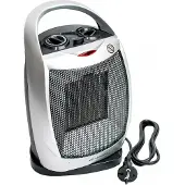 Descon Keramisk värmefläkt med oscillation 1800W