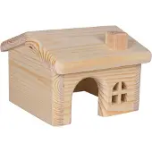Trixie Wooden House Hamster & Mice 15x11x15cm