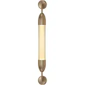 UMAGE Design vägglampa Lemon Squeeze, dimbar, Mässing / guld, Vardagsrum / matsal, Metall, Design, Vägglampa, vägglampa inomhus