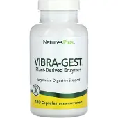 BioExpress , Vibra-Gest, Växtbaserade Enzymer, 180 Kapslar