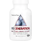 NaturesPlus Regeneration, Multivitamin- och mineraltillskott, 90 mjuka kapslar