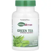 Natures Plus , Herbal Actives, Grön Te, 400 mg, 60 Kapslar