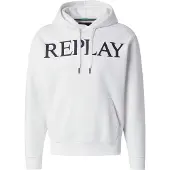 Replay Sweatshirt svart / vit