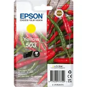 Epson Ink 503 - 3.3 ml - Gelb - original - Blister mit RF- / akustischem Alarmsignal - Tintenpatrone - fur Expression Home XP-5200, XP-5205, WorkForce WF-2960DWF, WF-2965DWF