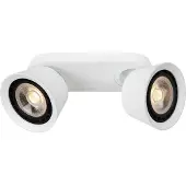 Lucide Lighting Taklampa Garda, dimbar, Aluminium / grå / zink, Vardagsrum / matsal, Textil / tyger / siden, Modern, Taklampa