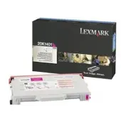 Lexmark 20K1401 magenta toner hög kapacitet (original)