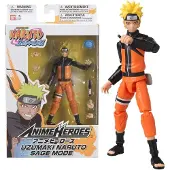 Bandai Naruto Shippuden Naruto Uzumaki Saga Mode Animehjältar 15 Cm