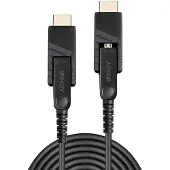 Lindy Fiberoptisk Hybrid Hdmi-kabel Hdmi 2.1-kabel 50 M