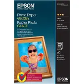Epson A3 200g S042536 fotopapper | Glossy | 20 ark