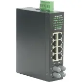 Roline Switch Industrial Switch , 6x RJ-45, 2x ST, Unmanaged