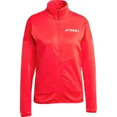 Adidas Women's Terrex Xperior Climawarm Light Fleece Jacket Pure Ruby