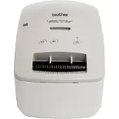 Brother QL-600G - Etikettskrivare - direkt termisk - Rulle (6,2 cm) - 300 x 300 dpi - upp till 71 mm/sek - USB 2.0 - grå, vit