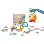 BS Toys Trä-mönster matchningsspel
