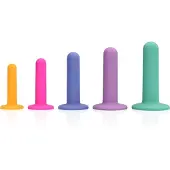 Loveline - dildo träningsset - 5 delar - färgglad