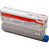 OKI 44059209 gul toner (original)
