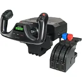 Saitek Flight Yoke System - Koppling och spjäll - kabelansluten - för PC