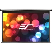 Elite Screens Elite Spectrum Series Elecric84H - Projektorduk - takmontering, väggmontering - motoriserad - 84 (213 cm) - 16:9 - Matte White - svart