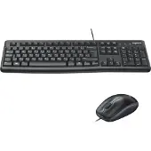 Logitech Desktop MK120 - Sats med tangentbord och mus - USB - USA, internationellt