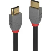 Lindy HDMI Anslutningskabel HDMI-A-kontakt, HDMI-A-kontakt 3.00 m Svart 36964 4K UHD HDMI-kabel