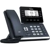 Yealink SIP-T53 - VoIP-telefon - med Bluetooth interface med nummerpresentation - 3-riktad samtalsförmåg - SIP, SIP v2, SRTP - klassiskt grå