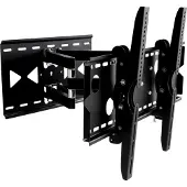 Art AR-24 - Monteringssats - fullständig rörelse - för LCD-TV - metall - svart - skärmstorlek: 32-100 - väggmonterbar