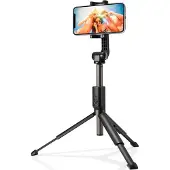 Spigen Hurtel Selfiestick S540W Bluetooth med stativ - svart