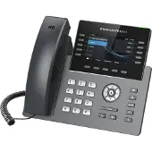 Grandstream Networks Grandstream GRP2615 - VoIP-telefon med nummerpresentation/samtal väntar - IEEE 802.11a/b/g/n/ac (Wi-Fi) - 3-riktad samtalsförmåg - SIP, RTCP, RTP, SRTP - 6-linjefunktion - 4 linjer