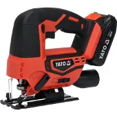 Paymali Batteridriven sticksåg YT-82822; 18 V; 2,0 Ah batt.