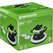 Greenworks G24BU10 polermaskin 24V - utan batteri och laddare