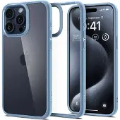 Spigen Crystal Hybrid-fodral för iPhone 15 Pro Max - klarblå