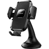 JOYROOM JR-ZS259 mekanisk bilhållare universal för telefon på cockpit / fönster - svart
