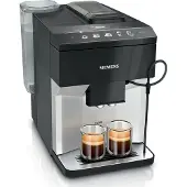 Siemens TP511D01, Espressomaskin, 1,9 L, Kaffebönor, Inbyggd kvarn, 1500 W, Metallic, Silver