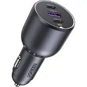 UGREEN EC705 130W Billaddare med 5A 1xUSB, 2xUSB-C / 3-portars snabbladdare för bil