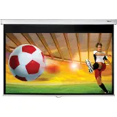 Optoma PWC - Projektorduk - takmontering, väggmontering - 92 (233.7 cm) - 16:9 - Matte White - för HZ40STx