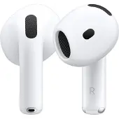 Apple AirPods 4 - True wireless-hörlurar med mikrofon - öronknopp - Bluetooth - vit