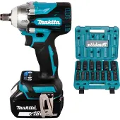 Makita DTW300TJX7 batteridriven slagskruvdragare (DTW300TJX7)