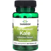Swanson Health Swanson, Full Spectrum Kale, 400 mg, 60 Veggie Capsules