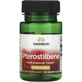 Swanson Health , Pterostilbene, 50 mg, 30 Veggie kapslar