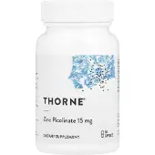 Thorne Zinc Picolinate 15mg 60 kapslar