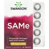 Swanson Health Samma, 400 mg, 60 tabletter (200 mg per tablett)