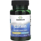 Swanson Health , Lutein, Hög Potens, 20 mg, 120 mjuka kapslar