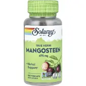 Solaray True Herbs, Mangostan, 475 mg, 100 vegetabiliska kapslar