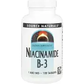 Source naturals Source Naturals, Niacinamide B-3, 1,500 mg, 100 tablets