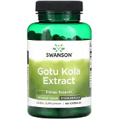 Swanson Health , Gotu Kola extrakt, 100 mg, 120 kapslar