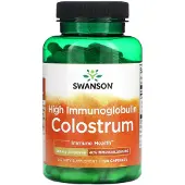 Swanson Health Hög Immunoglobulin Kolostrum, 500 mg, 120 Kapslar